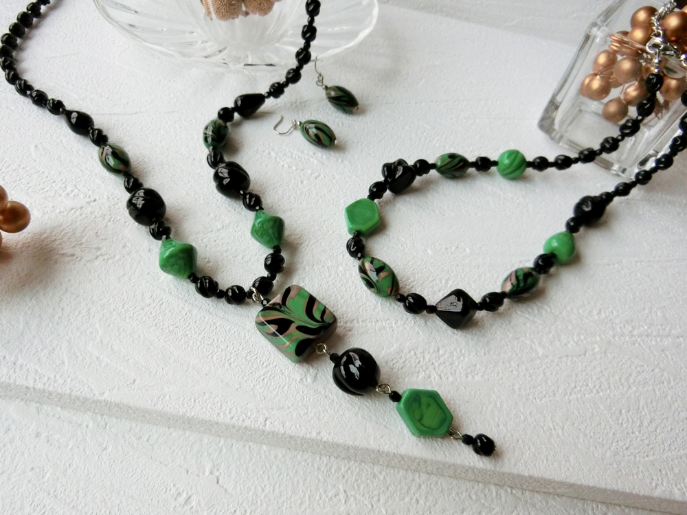 ヴェネチアンガラスアクセサリーChiyuki Atelier CoCo(アトリエ ココ)の作品