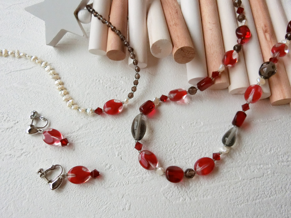 ヴェネチアンガラスアクセサリーChiyuki Atelier CoCo(アトリエ ココ)の作品