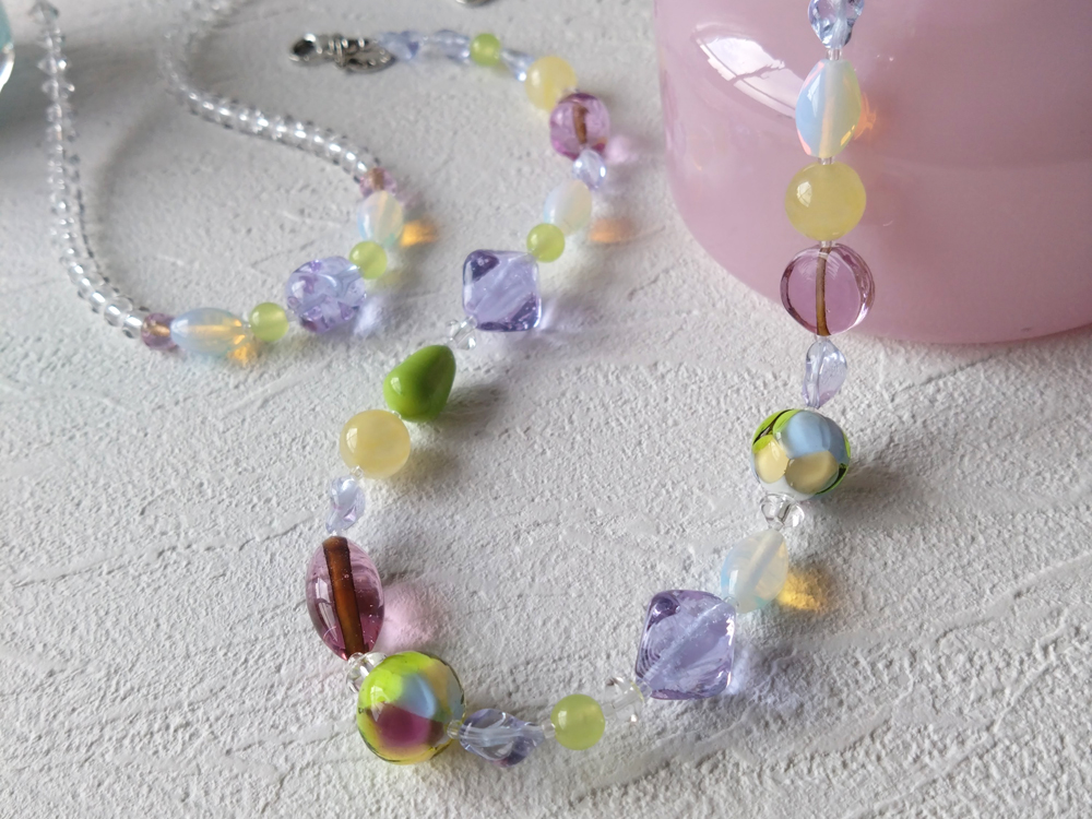 ヴェネチアンガラスアクセサリーChiyuki　Atelier CoCo(アトリエ ココ)の作品