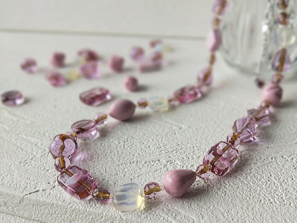 ヴェネチアンガラスアクセサリーChiyuki　Atelier CoCo(アトリエ ココ)の作品