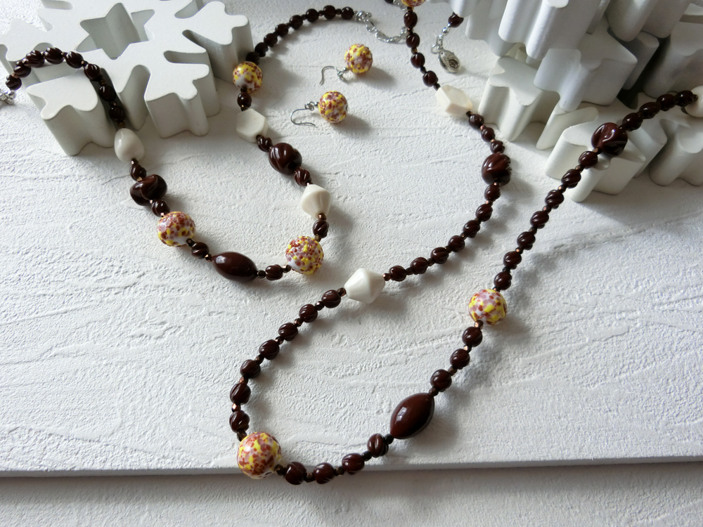 ヴェネチアンガラスアクセサリーChiyuki Atelier CoCo(アトリエ ココ)の作品