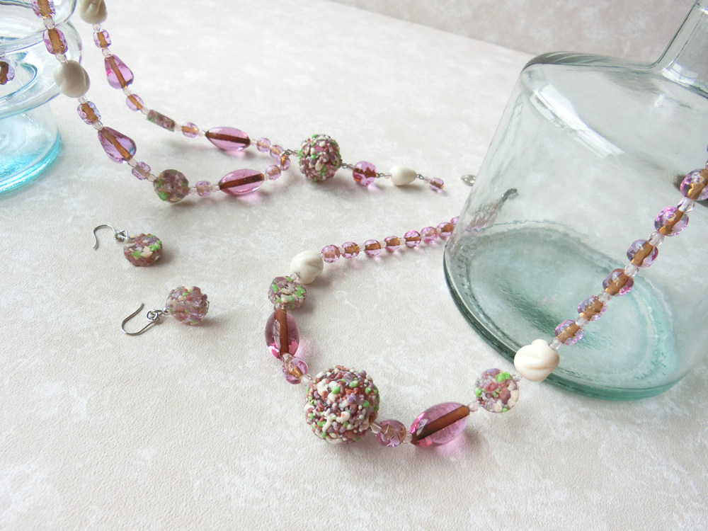 ヴェネチアンガラスアクセサリーChiyuki　Atelier CoCo(アトリエ ココ)の作品