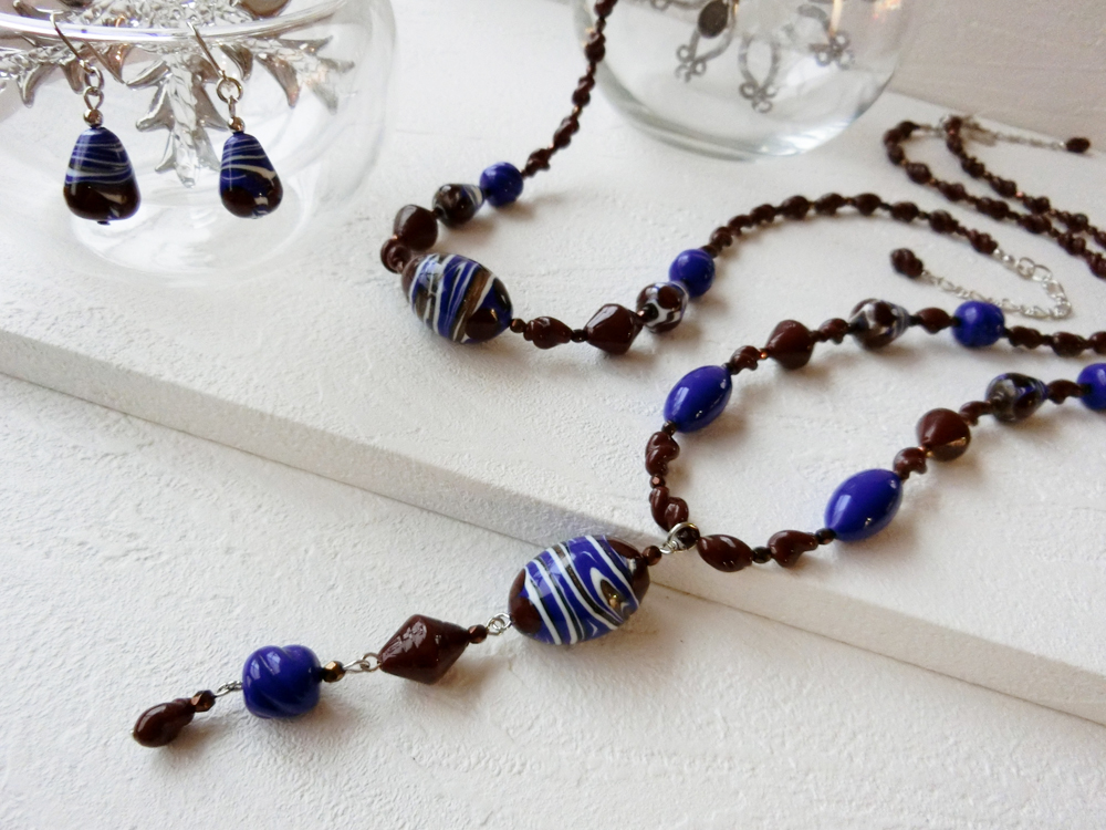 ヴェネチアンガラスアクセサリーChiyuki Atelier CoCo(アトリエ ココ)の作品