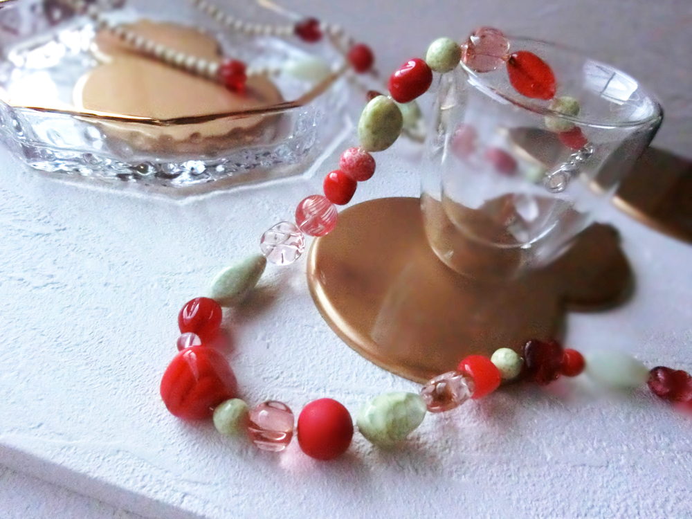 ヴェネチアンガラスアクセサリーChiyuki　Atelier CoCo(アトリエ ココ)の作品