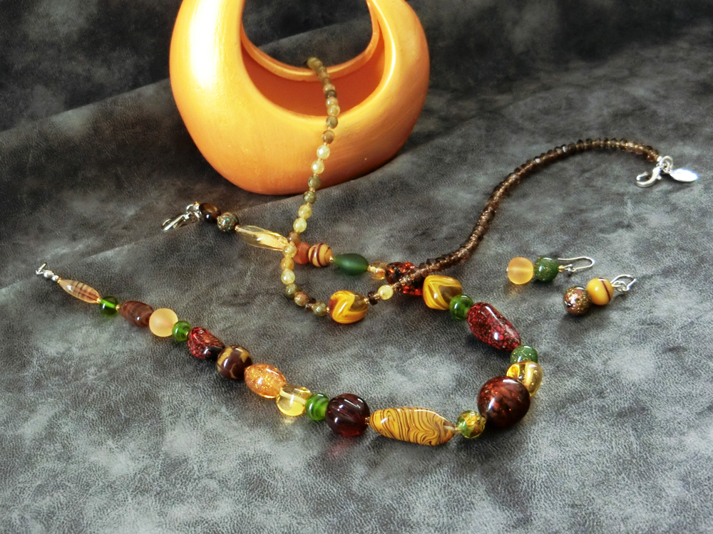 ヴェネチアンガラスアクセサリーChiyuki Atelier CoCo(アトリエ ココ)の作品