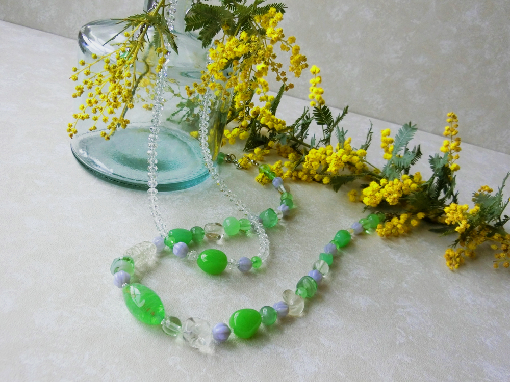 ヴェネチアンガラスアクセサリーChiyuki　Atelier CoCo(アトリエ ココ)の作品