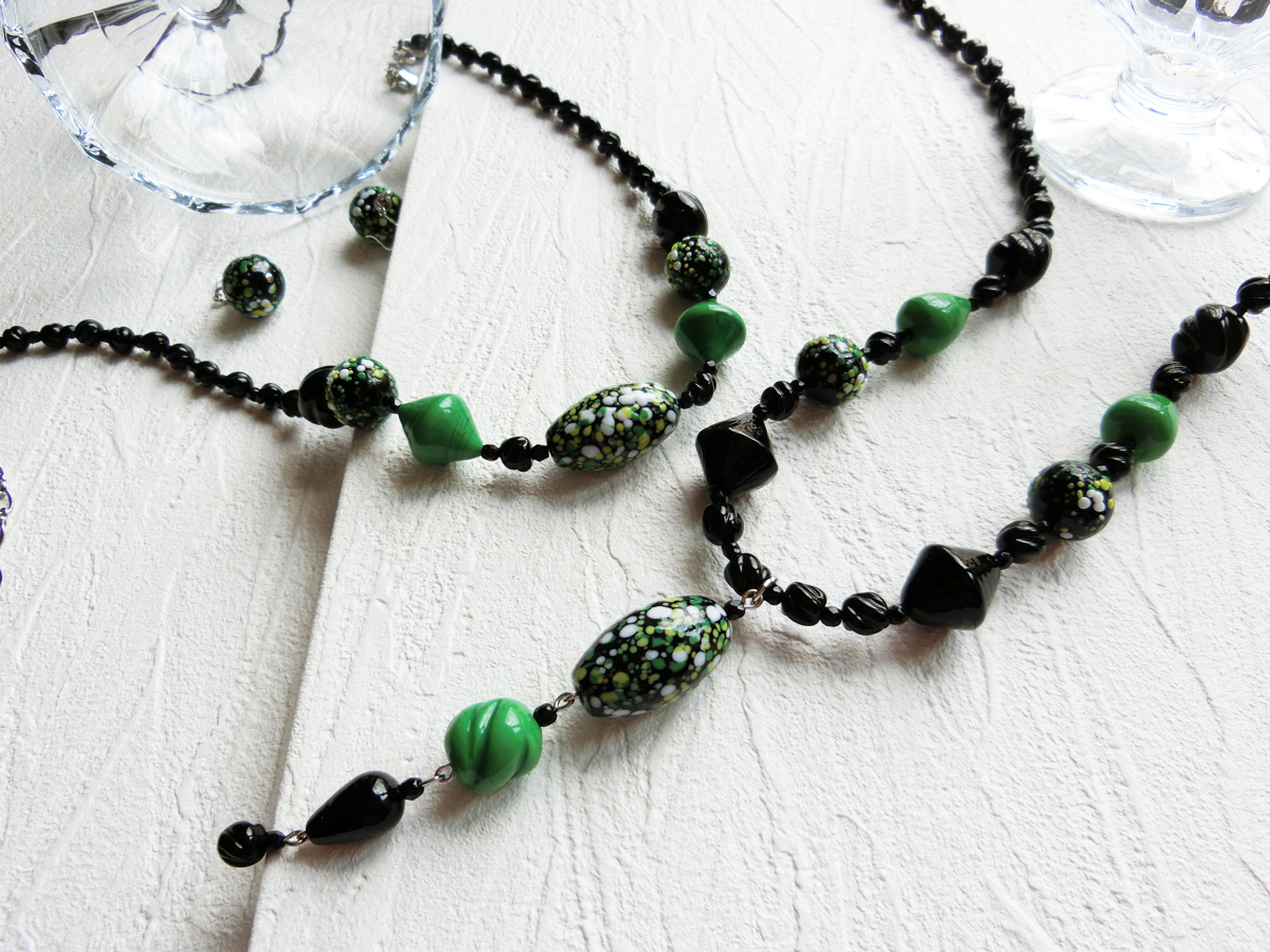 サマーセール！アトリエココ　ベネチアングラスネックレス　ハンドメイド　イタリア製 ブランド紹介｜ChiyukiヴェネチアンガラスアクセサリーAtelier CoCo