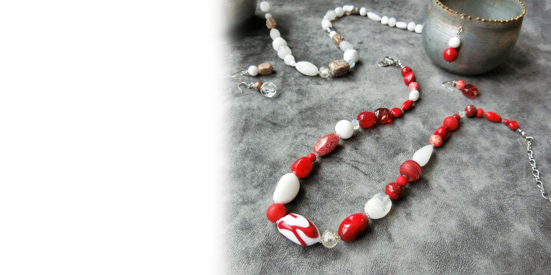 Atelier CoCo(アトリエ ココ) Chiyuki ヴェネチアンガラスアクセサリー