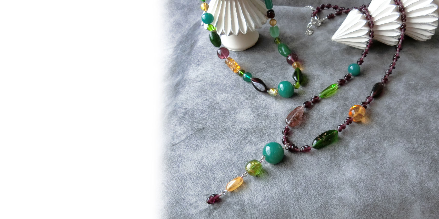 Atelier CoCo(アトリエ ココ) Chiyuki ヴェネチアンガラスアクセサリー