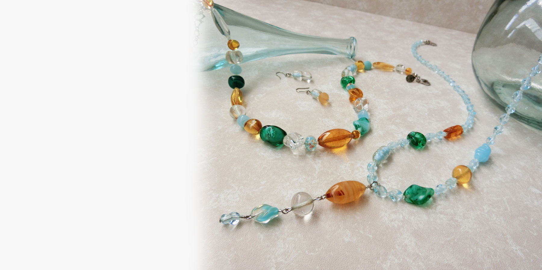 Atelier CoCo(アトリエ ココ) Chiyuki ヴェネチアンガラスアクセサリー