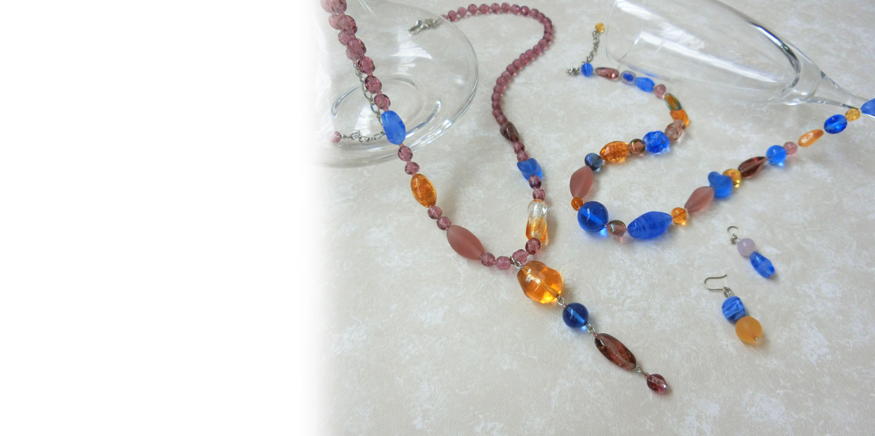 Atelier CoCo(アトリエ ココ) Chiyuki ヴェネチアンガラスアクセサリー